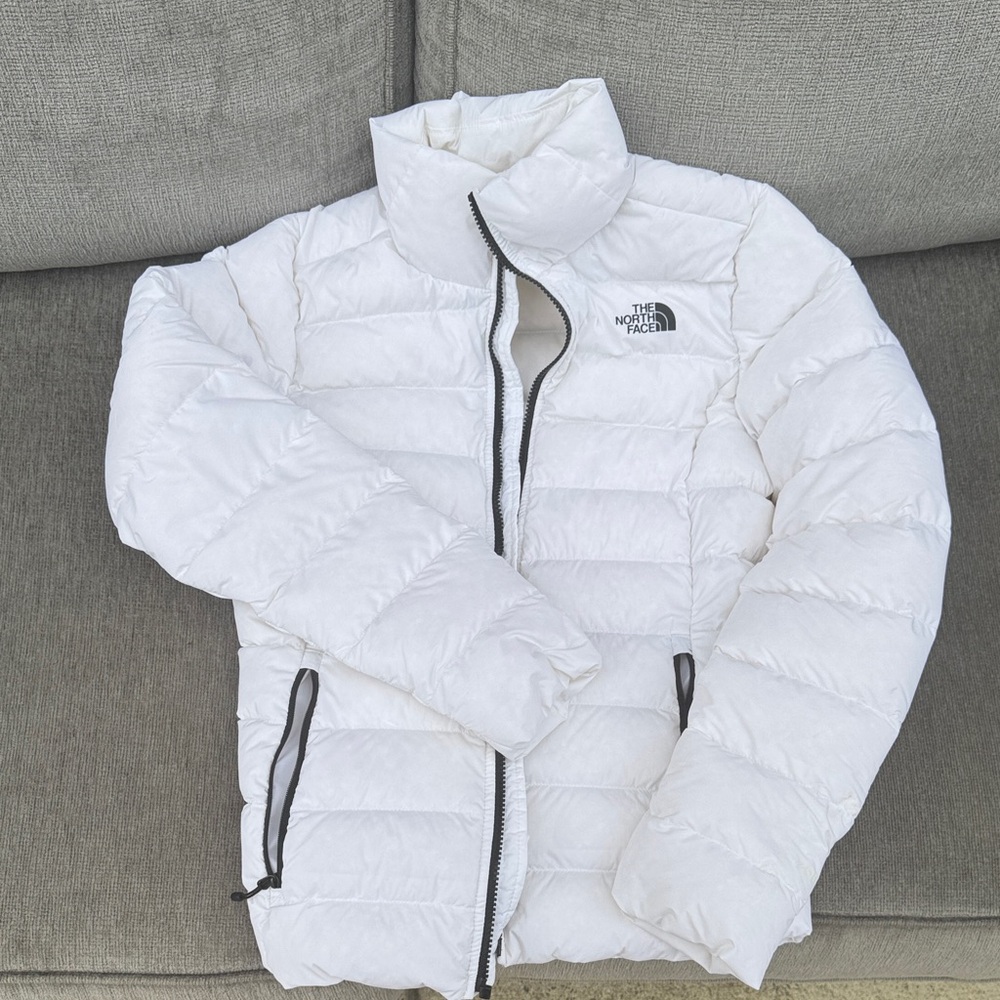 The North Face Snowy White Quilted Jacket